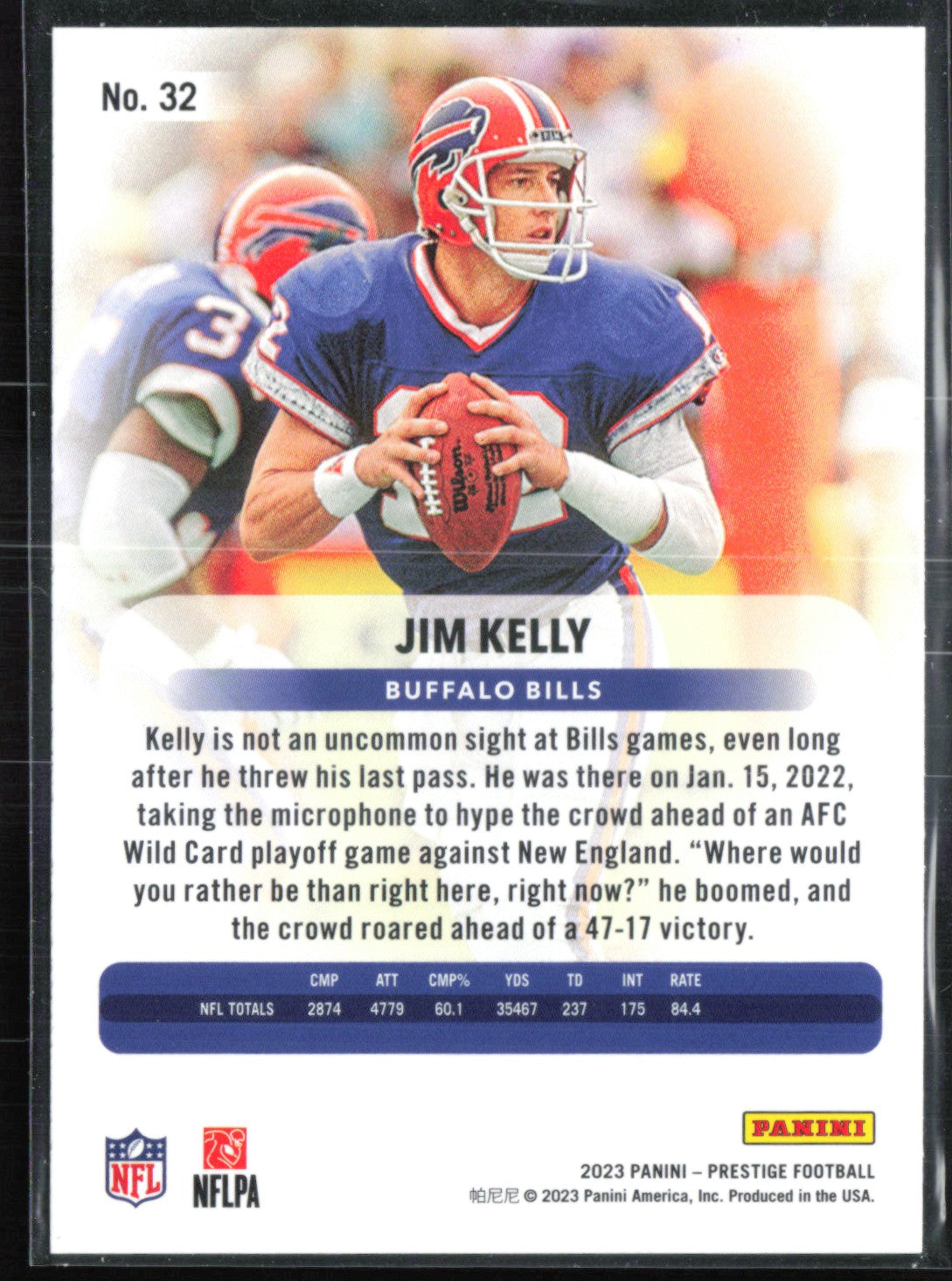 Jim Kelly Xtra Points