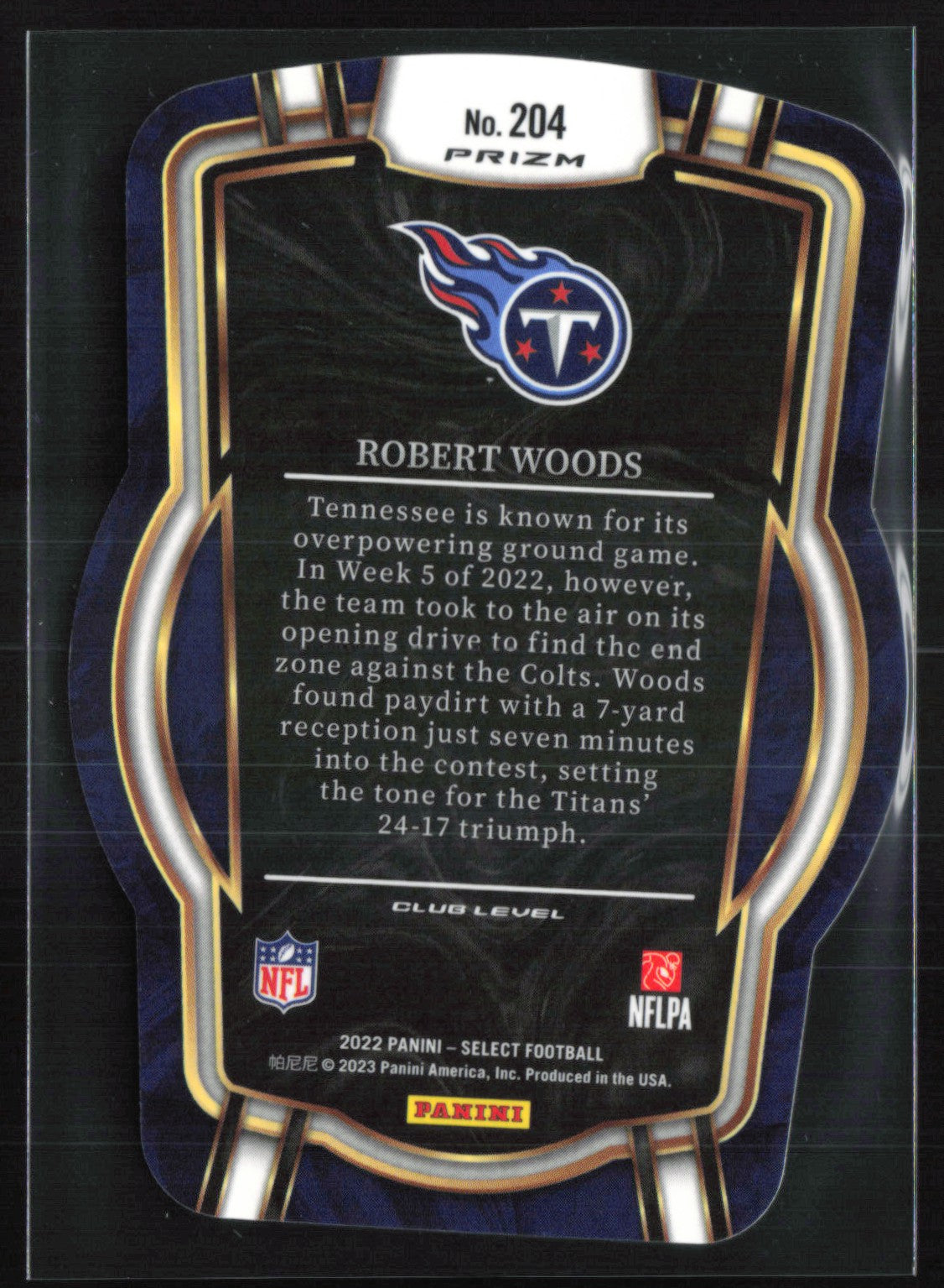 Robert Woods Silver