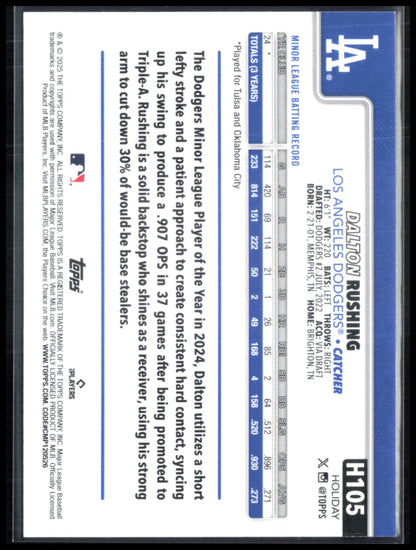 Dalton Rushing RC