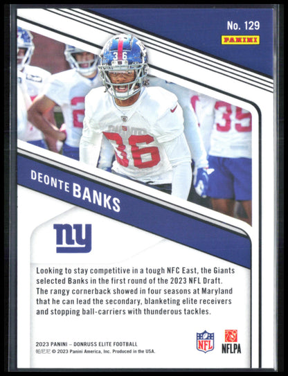 Deonte Banks RC /999