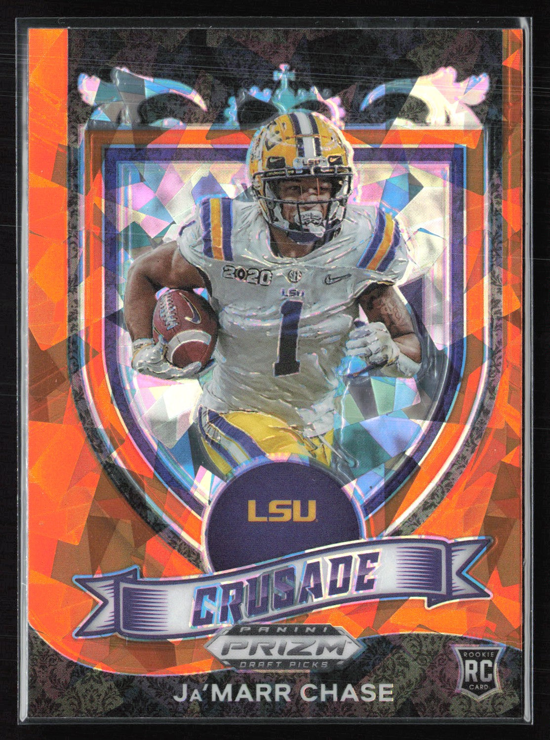 Ja'Marr Chase RC Orange Ice Crusade