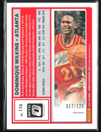 Dominique Wilkins Mojo /125