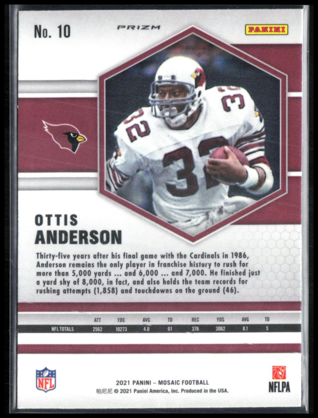 Ottis Anderson Mosaic Prizm