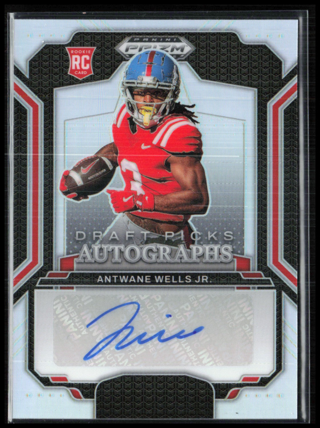 Antwane Wells Jr. RC Auto Silver