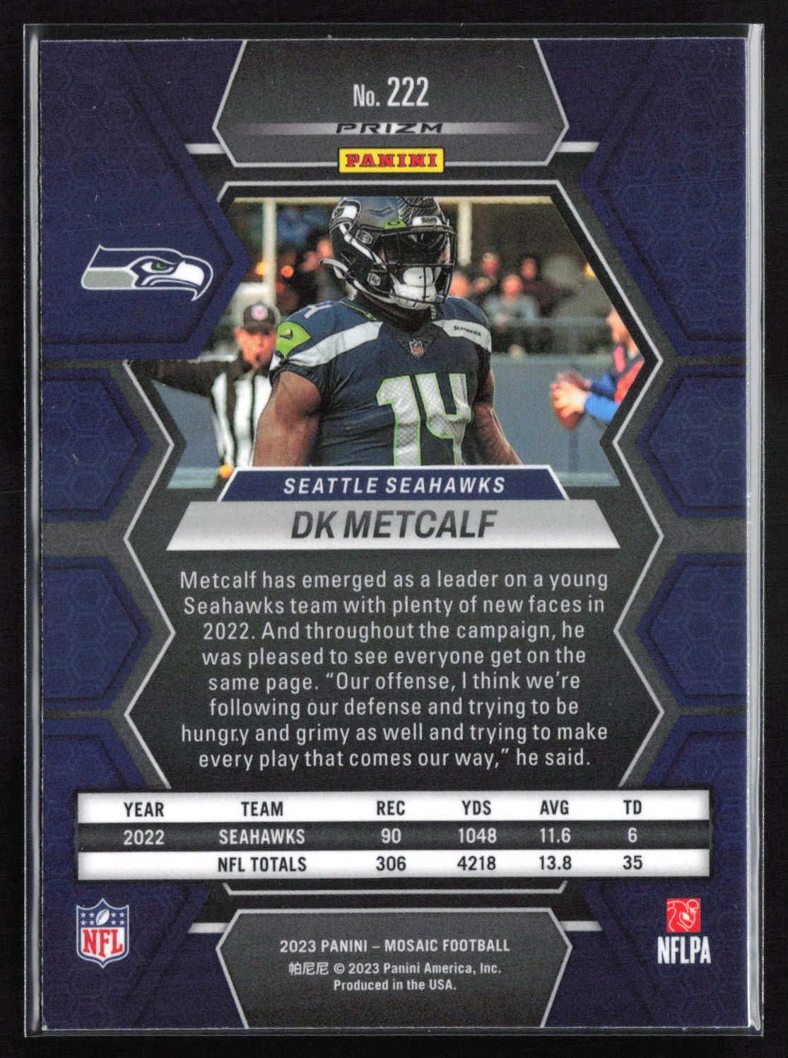 DK Metcalf Reactive Blue