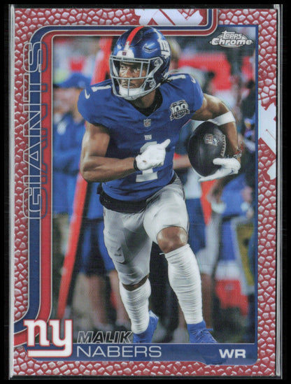 Malik Nabers Pigskin Parallel