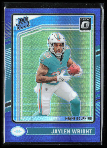 Jaylen Wright RC Blue Hyper