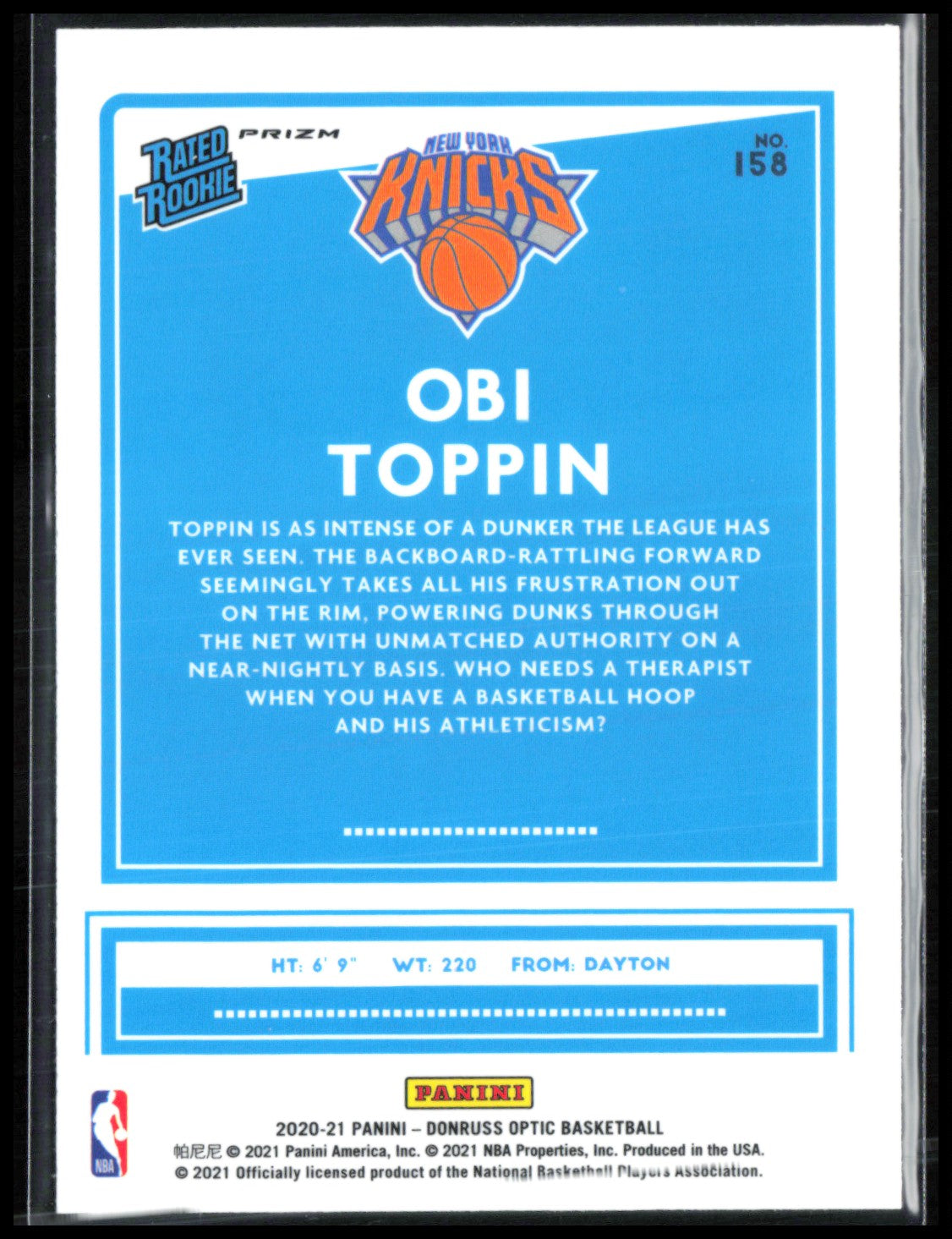 Obi Toppin RC Silver Wave