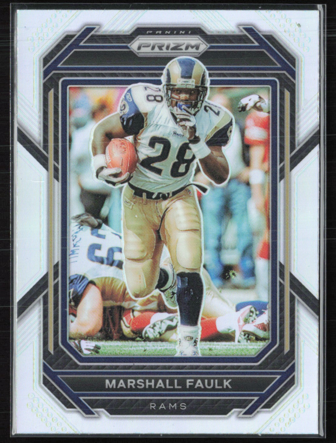Marshall Faulk Silver Prizm