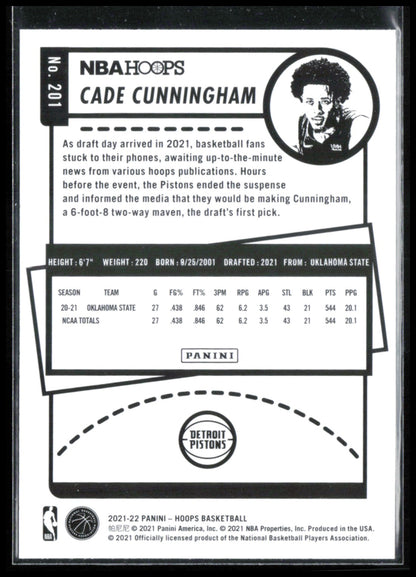 Cade Cunningham RC