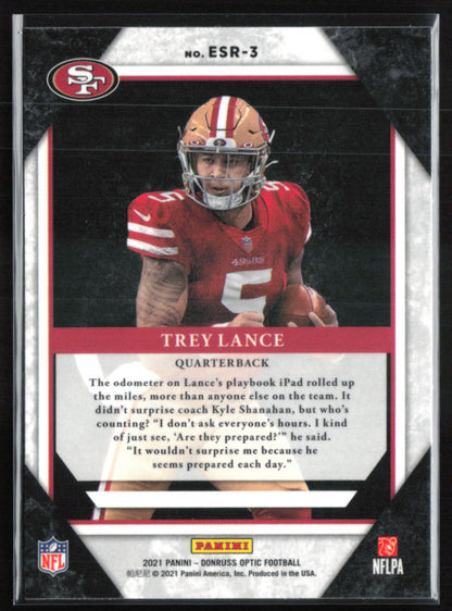 Trey Lance RC Elite Series Rookies