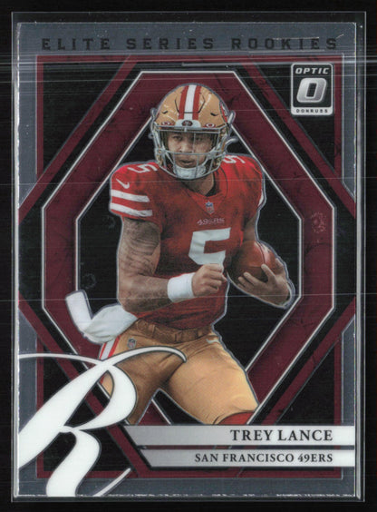 Trey Lance RC Elite Series Rookies