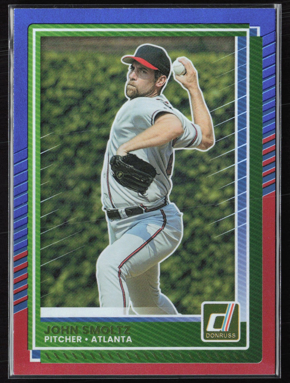 John Smoltz Red Blue Holo