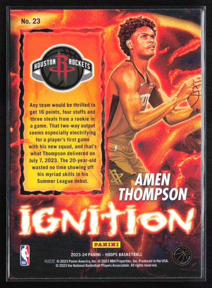 Amen Thompson RC Ignition