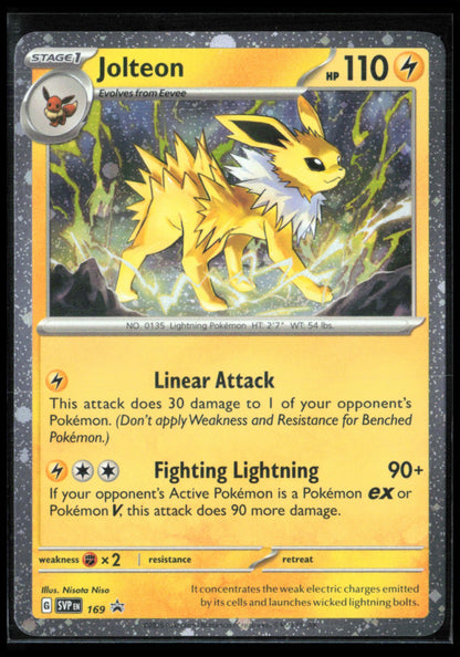 Jolteon Cosmic Holo Promo