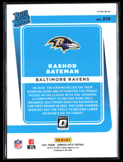 Rashod Bateman RC COpper