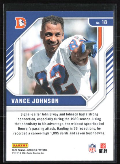 Vance Johnson Legend Series