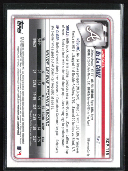 Jasseel De La Cruz 1st Bowman Mojo