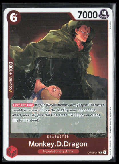 Monkey.D.Dragon Rare Holo (One Piece)
