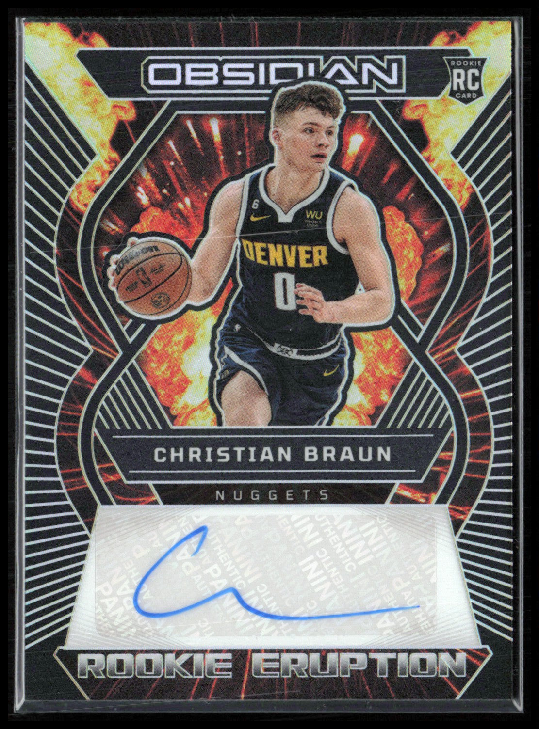 Christian Braun RC Auto /149 Rookie Eruption