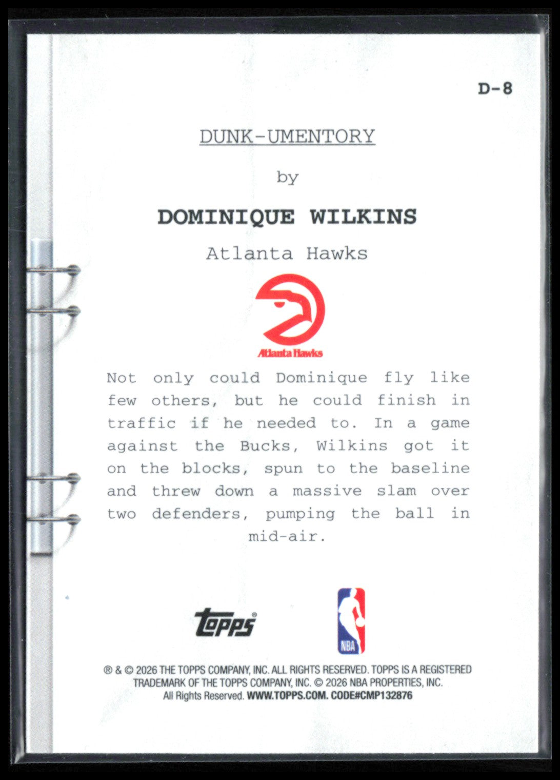 Dominique Wilkins Dunkmentory