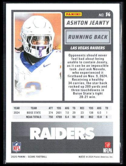Ashton Jeanty RC