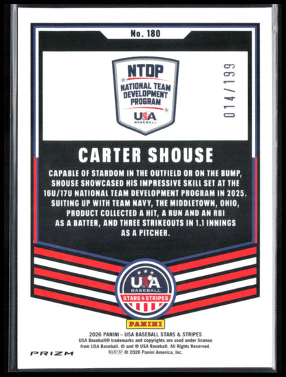 Carter Shouse Red Disco /199