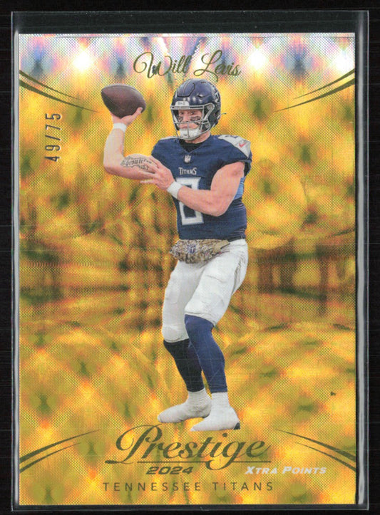 Will Levis Gold Xtra Points /75