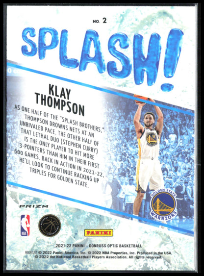 Klay Thompson Splash Purple Holo