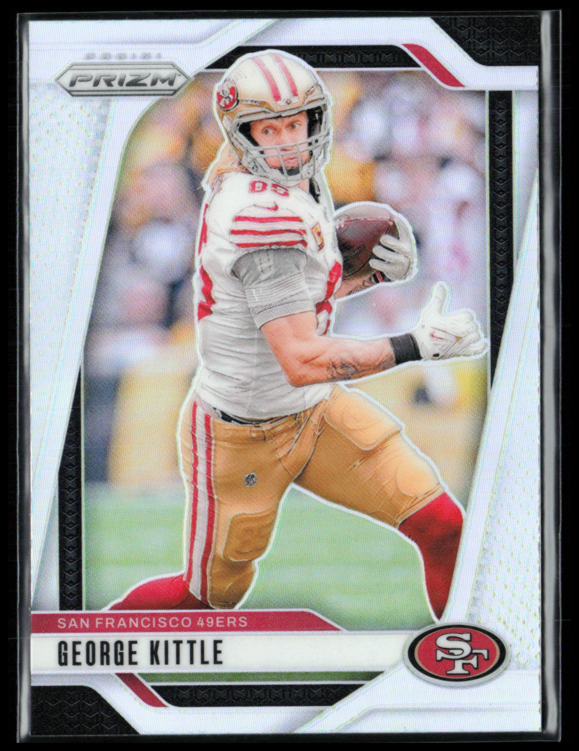 George Kittle Silver Prizm