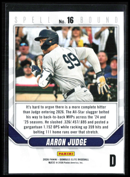 Aaron Judge Spellbound D 2026 Elite