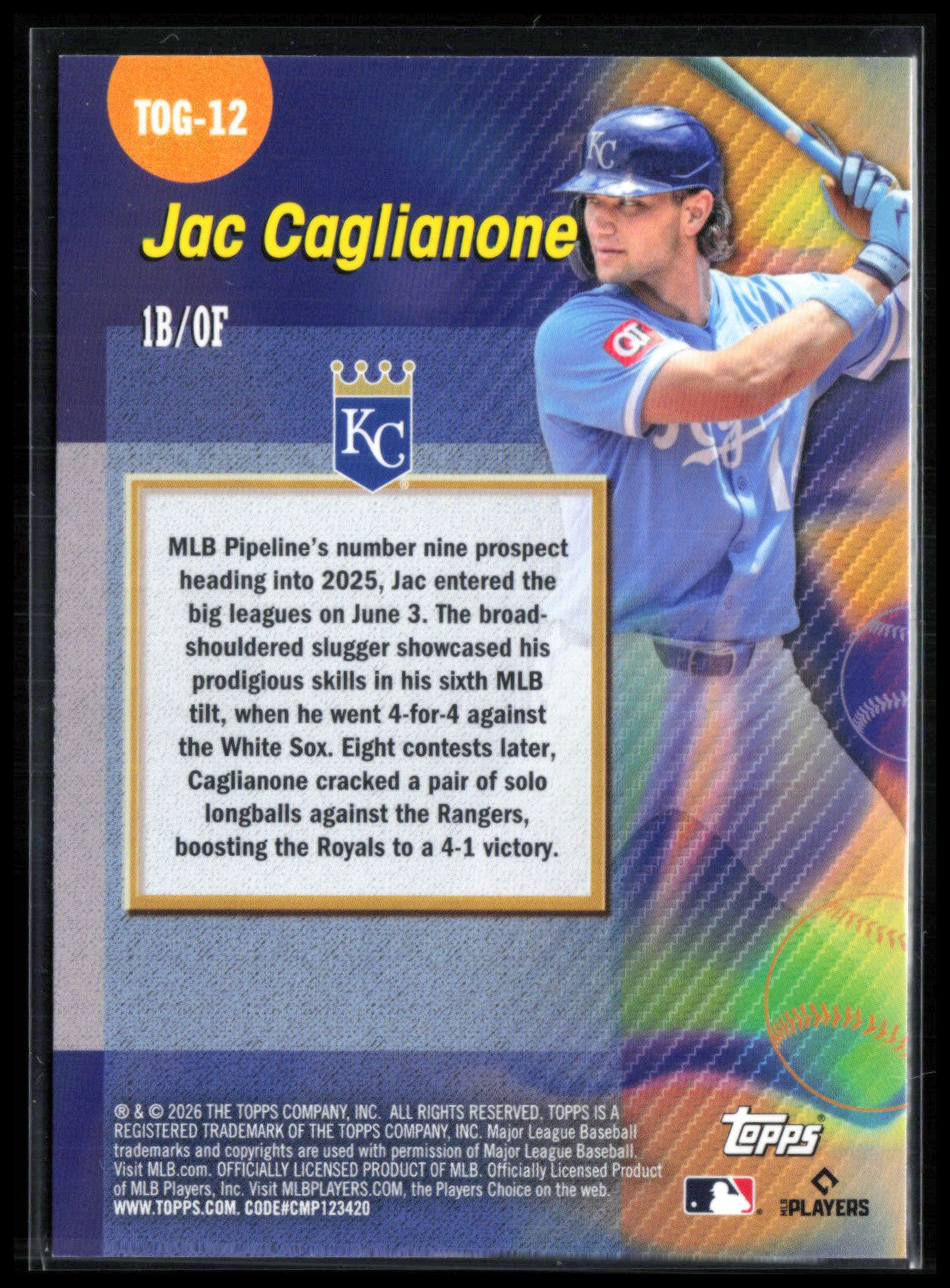 Jac Caglianone RC
