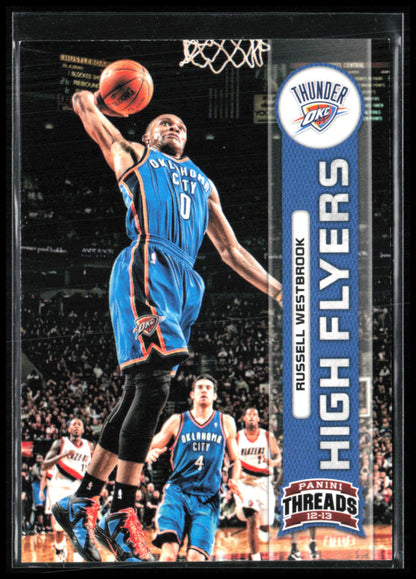 Russell Westbrook 2012 Panini Threads