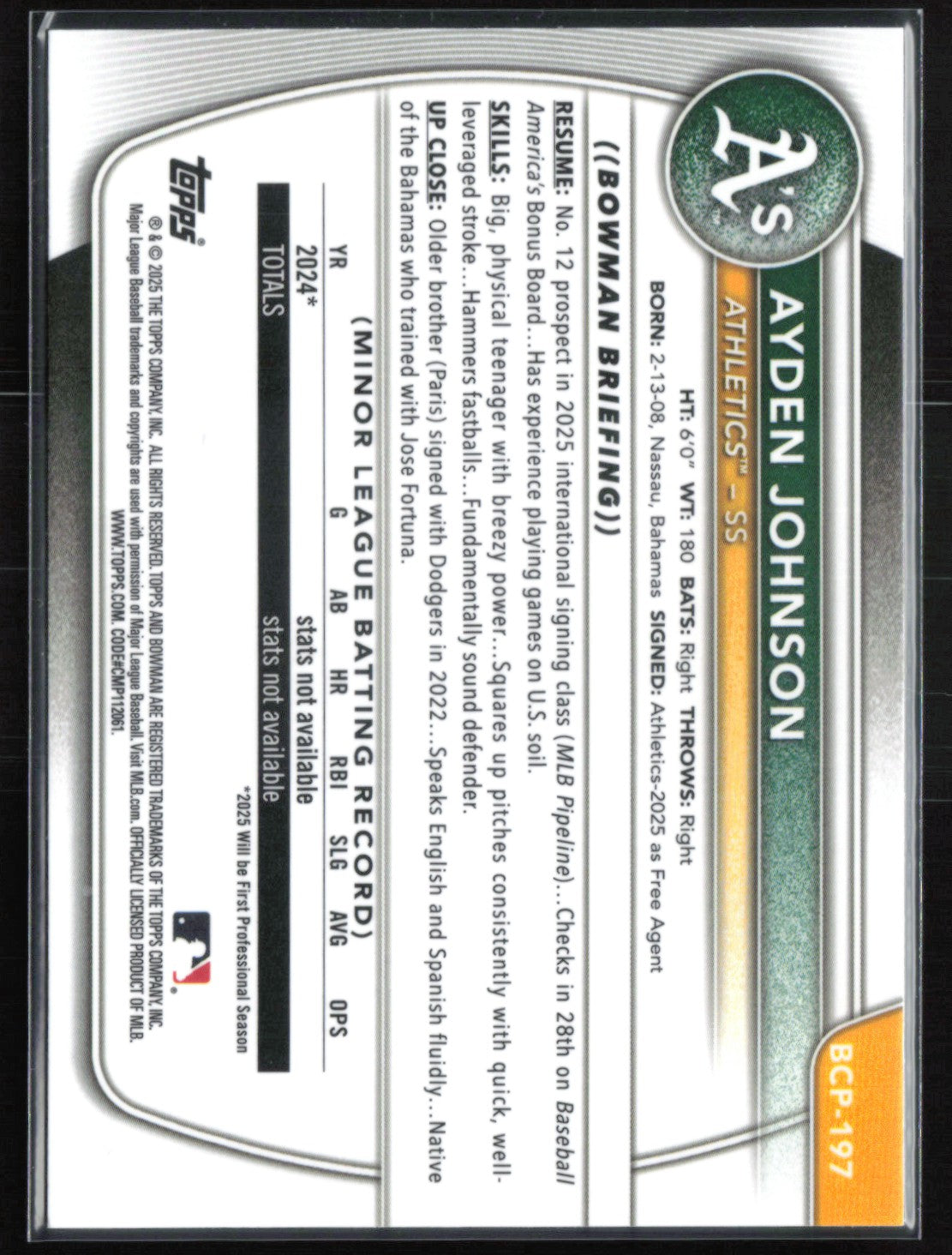 Ayden Johnson 1st Bowman