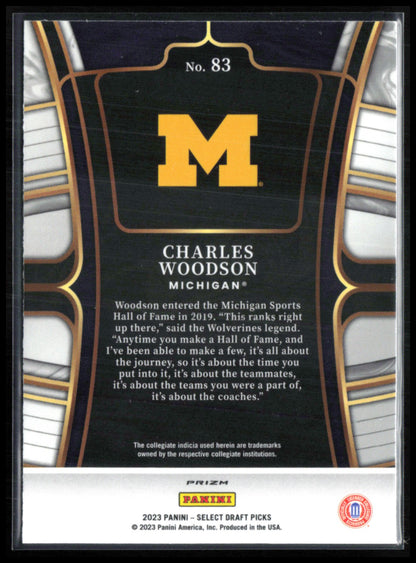 Charles Woodson Red Lazer