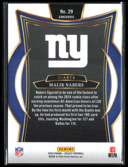 Malik Nabers RC