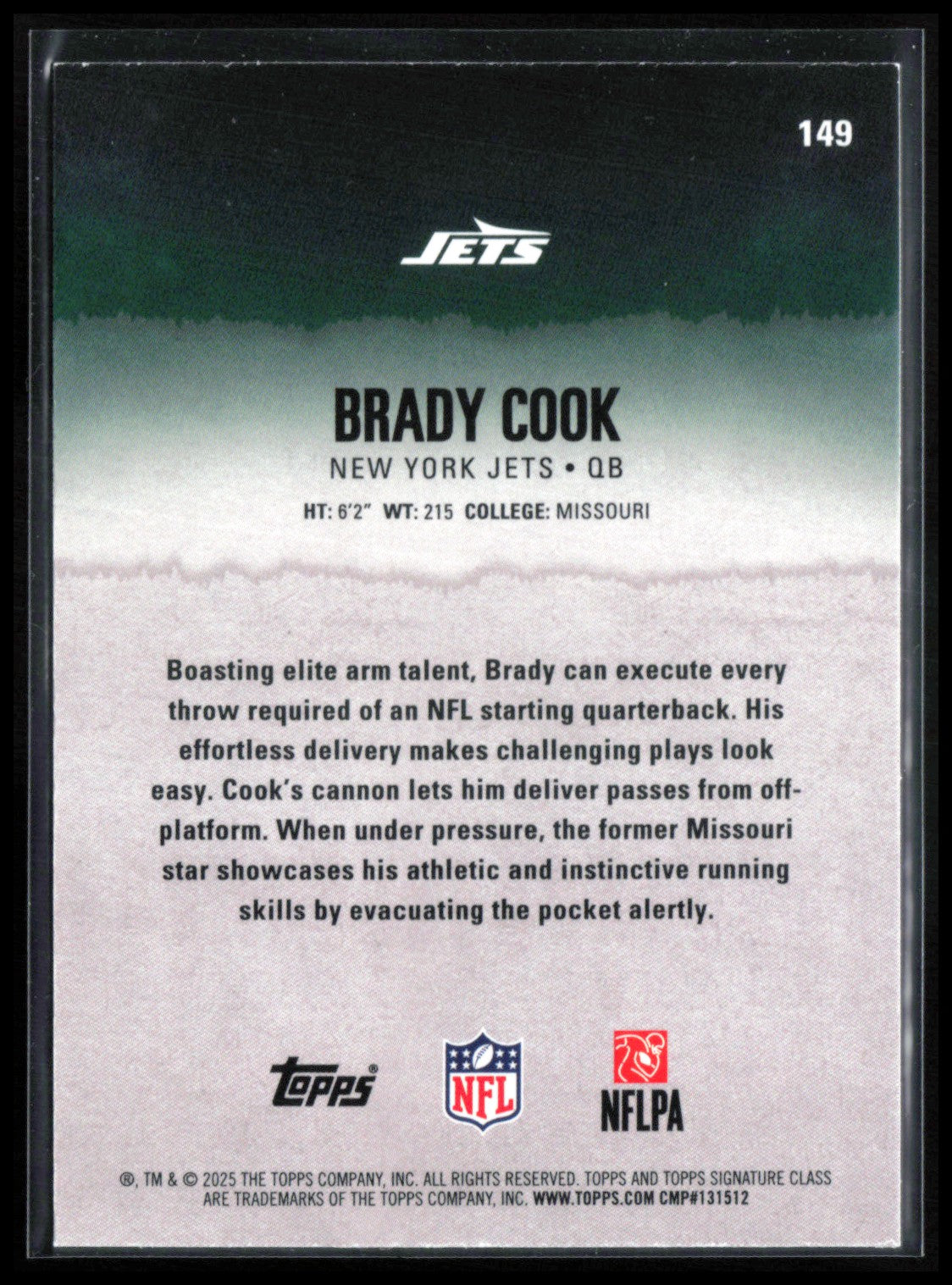 Brady Cook RC Refractor /275