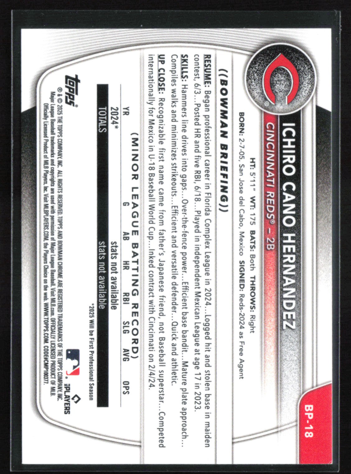 Ichiro Cano Hernandez 1st Bowman