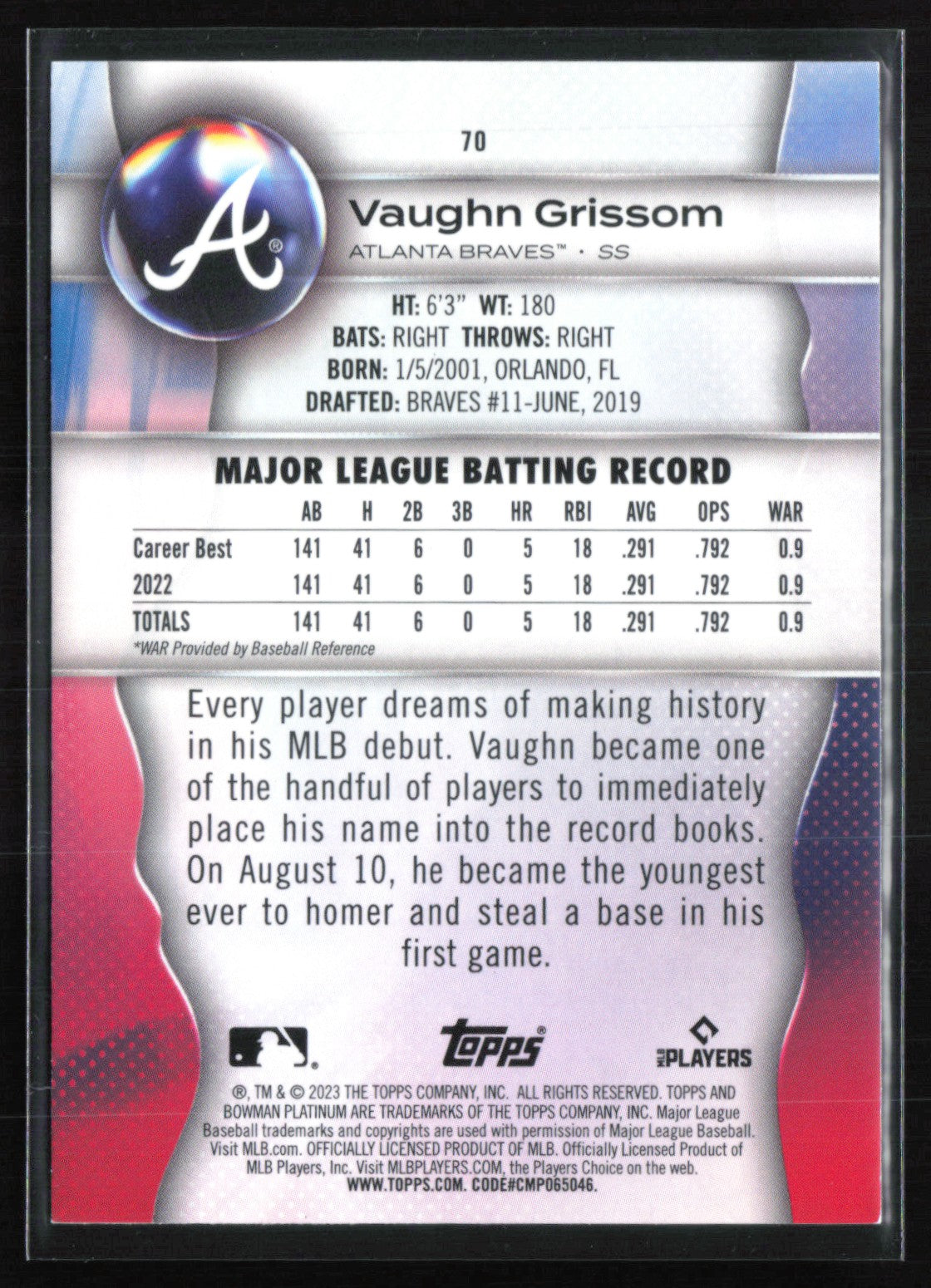 Vaughn Grissom RC