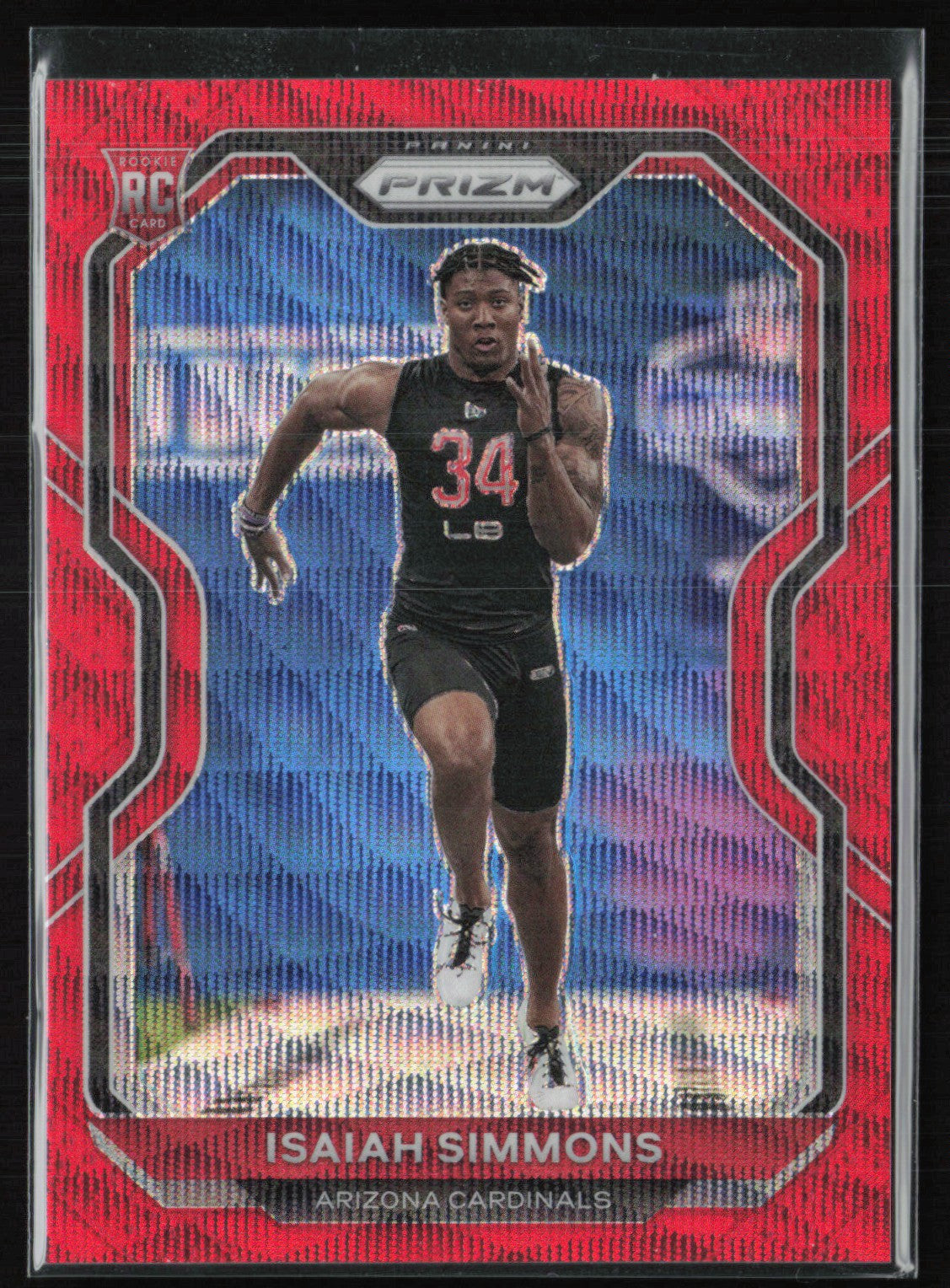 Isaiah Simmons RC Red Wave /149