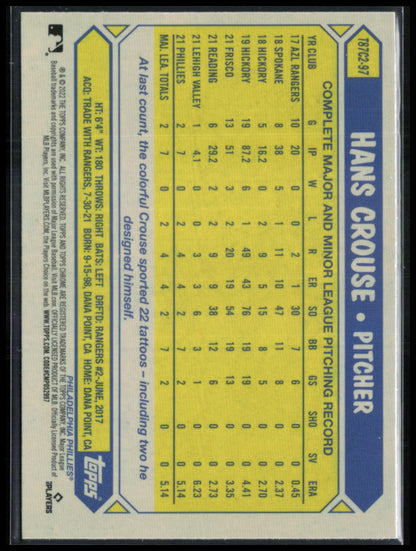 Hans Crouse RC Silver Pack Mojo