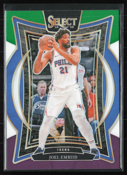 Joel Embiid  Tri-Color Prizm