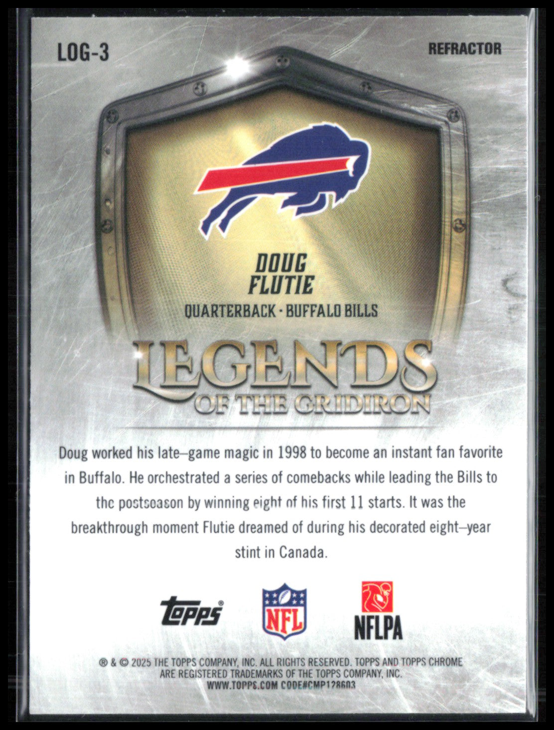 Doug Flutie Refractor