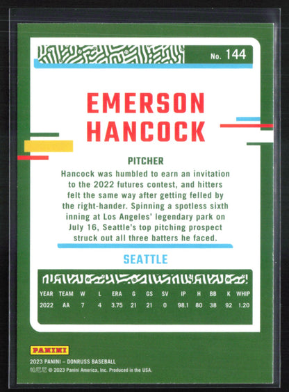 Emerson Hancock Orange Foil