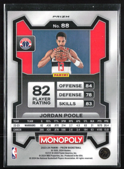 Jordan Poole Silver