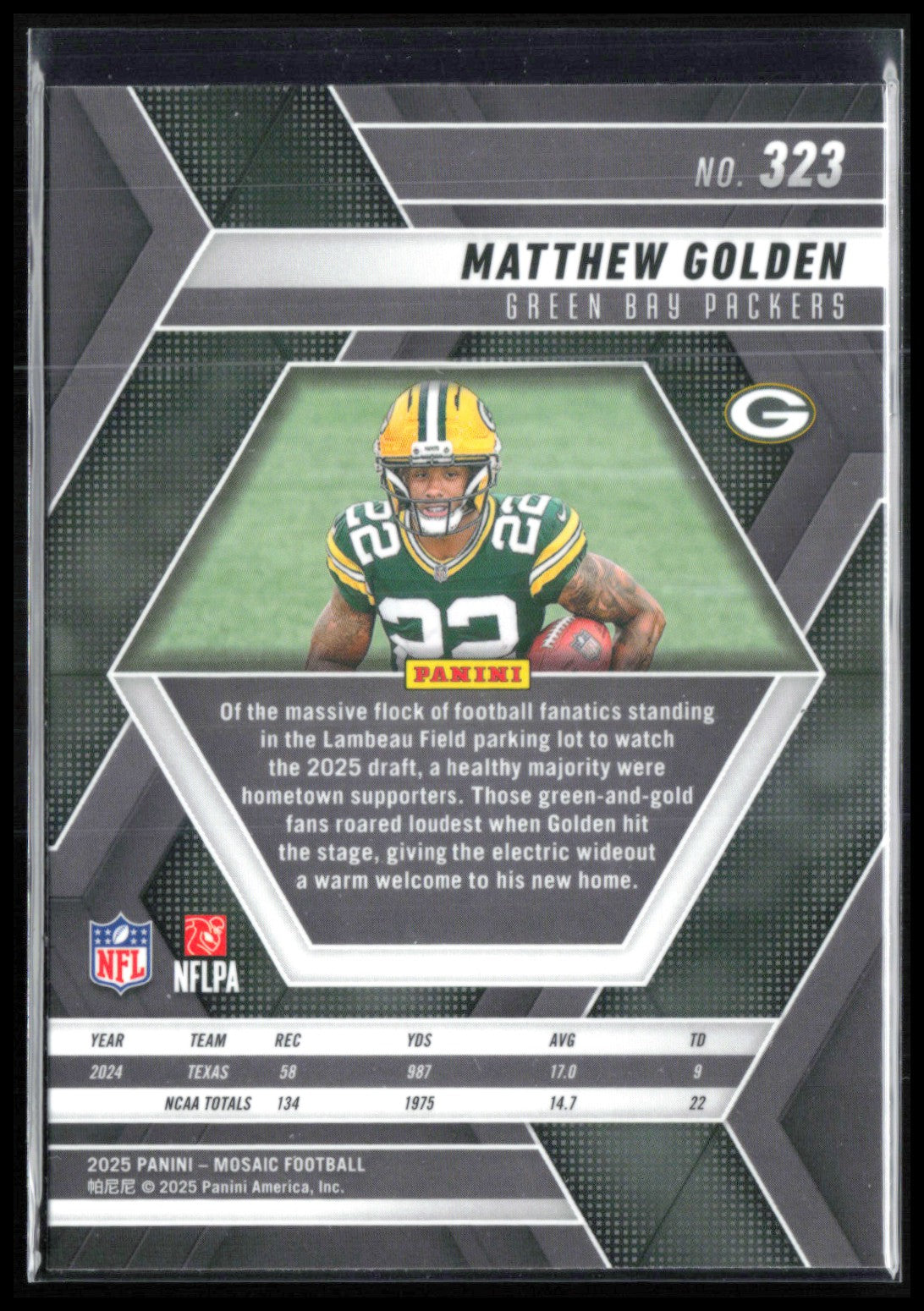 Matthew Golden RC
