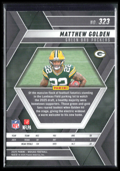 Matthew Golden RC