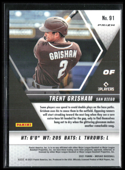 Trent Grisham Red Mosaic