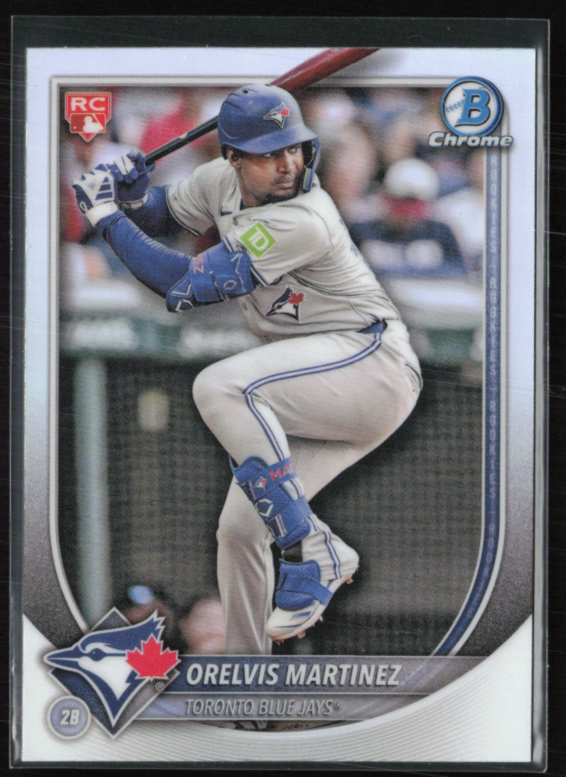 Orelvis Martinez RC Red Rookie Logo
