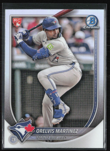Orelvis Martinez RC Red Rookie Logo